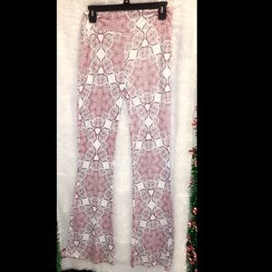 BOHO Flare patterned pants